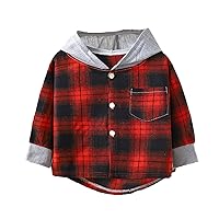 Boys Top Hats Toddler Boys Long Sleeve Winter Hooded Shirt Tops Coat Outwear For Ultra Lightweight Long Sleeve