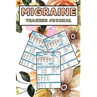 Migraine Tracking Journal: Headache Tracking Logbook To Track Your Headache Symptoms