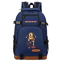 Sundrop & Moondrop Graphic Backpack Big Capacity Laptop Computer Bags-Lightweight Rucksack for Travel