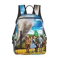 Movie Wi-zar-d of_O-z Backpack Cartoon Printed Backpack Unisex Casual Travel Bag