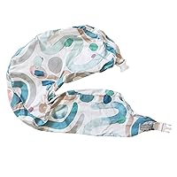 My Brest Friend Super Deluxe Nursing Pillow Cover - Slipcovers for Baby - Breathable Cotton, Adjustable Fit, Easy Care, Durable - Original Nursing Pillow Not Included, Modern Art