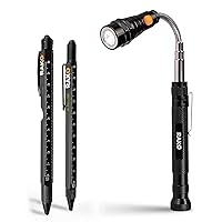 RAK Magnetic LED Pickup Tool Bundle with Multi-Tool 2Pc Pen Set