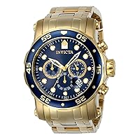 Invicta Men's 23651 Pro Diver Analog Display Quartz Gold Watch