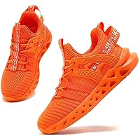 Kids Sneakers for Boys Girls Fashion Gym Tennis Shoes Lightweight Breathable Running Shoes