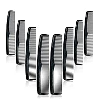 16 Pcs hair combs Set, for Women Men, Black Coarse, Fine Dressing Comb,Small combs,Pocket combs