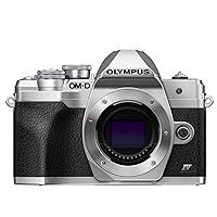 Olympus OM-D E-M10 Mark IV Camera, Silver