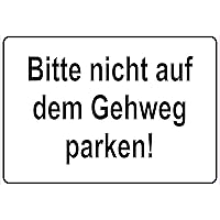 Sign with German Text 