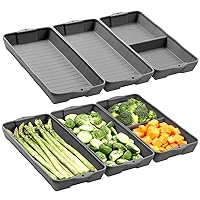 Nonstick Bakeware Set, New large size Cake Silicone Sheet Pan, baking pan dividers, Suitable for oven, air fryer to simplify cooking, Safe to use and easy to clean.