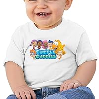 Bubble Guppies Logo Cotton Cool Baby Unisex T Shirt White