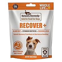 Whole Life Pet Recover. Bland Diet for Dogs - Vomiting, Stomach Distress or Diarrhea Relief. Ready in Minutes - Just Add Water