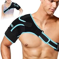 Shoulder Ice Pack Rotator Cuff Cold or Hot Therapy, Shoulder Brace for Pain Relief, Reusable Ice Pack Cold Wrap for Shoulder Surgery, Bursitis, Swelling, Tendonitis, Left or Right Shoulder
