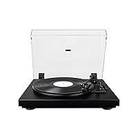 Pro-Ject Automat A1 Record Player, Fully Automatic Turntable System with 8.3″ Aluminium Tonearm, Damped Metal Platter, Ortofon OM10 Cartridge, Belt Drive, 33/45 RPM, Vinyl Player, Wood Chassis - Black Pro-Ject Automat A1 Record Player, Fully Automatic Turntable System with 8.3″ Aluminium Tonearm, Damped Metal Platter, Ortofon OM10 Cartridge, Belt Drive, 33/45 RPM, Vinyl Player, Wood Chassis - Black