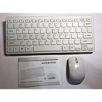 White Wireless MINI White Keyboard and Mouse Boxed Set for 2011 I Mac IMac