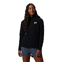 Mountain Hardwear Women's Polartec Microfleece 1/4 Zip for Hiking, Camping, and Casual Wear | Breathable and Insulated