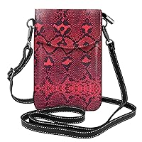 African Style Patchwork Small Cell Phone Purse - Ideal Travel Accessory for Women and Teens - Adjustable Strap