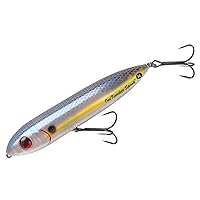 Heddon One Knocker Spook Topwater Fishing Lure for Saltwater and Freshwater, 4 1/2 Inch, 3/4 Ounce