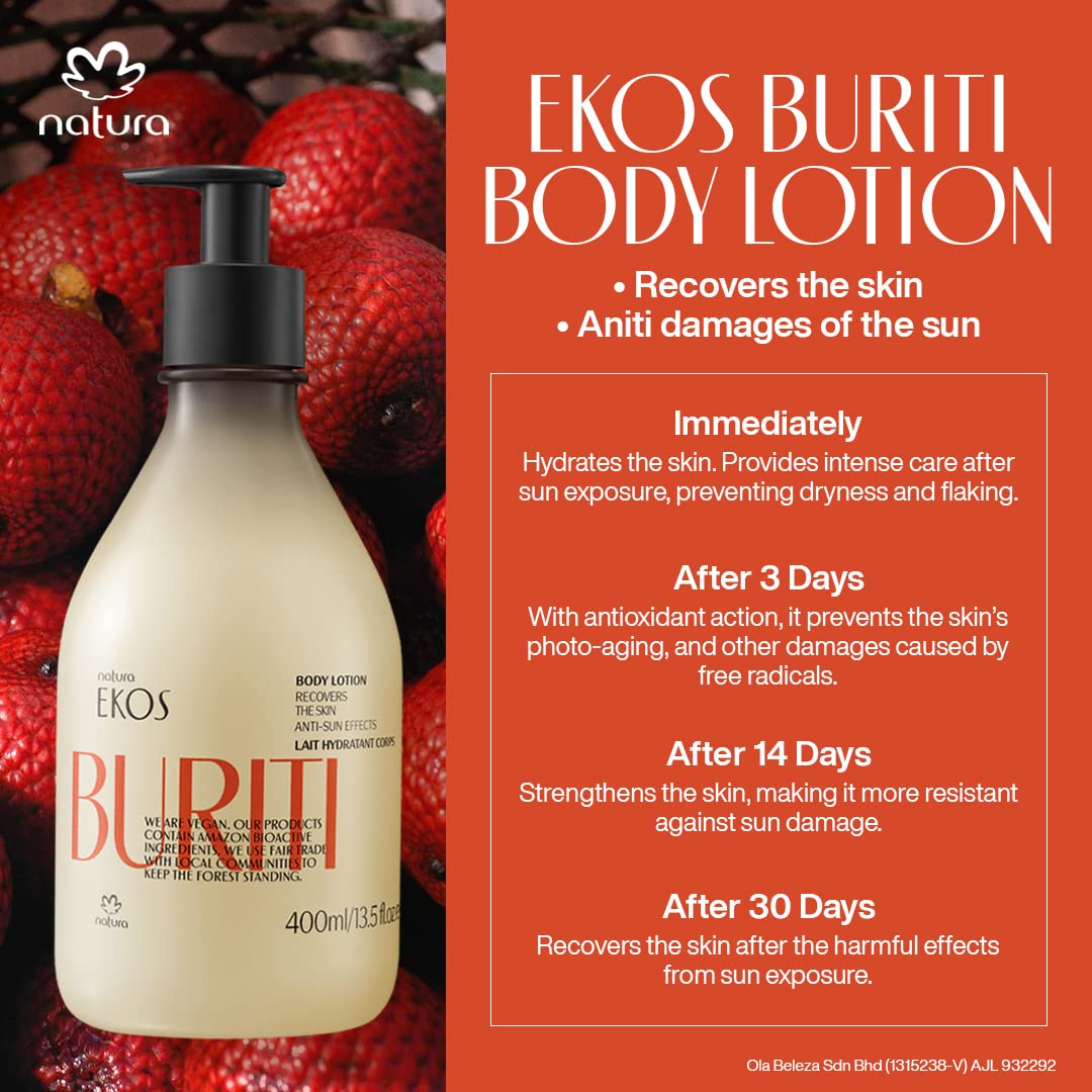 natura Ekos Buriti Limited Edition Body Lotion