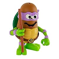 Poptaters Teenage Mutant Ninja Turtles. Includes 1 Character Leonardo (Blue) or Donatello (Purple),12 Facial and Body Parts Including one Surprise Potato Head Original Piece! Style Selected at Random