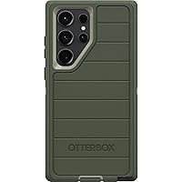 OtterBox Galaxy S23 Ultra (Only) - Defender Series Case - Lichen The Trek (Green), Rugged & Durable - with Port Protection - Case Only - Microbial Defense Protection - Non-Retail Packaging