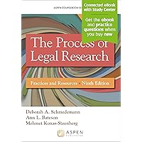 The Process of Legal Research: Practices and Resources [Connected eBook with Study Center] The Process of Legal Research: Practices and Resources [Connected eBook with Study Center] Paperback eTextbook Loose Leaf