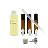 Perfume Oil Set-Compatible With C'reed Aventus for Men - Oil Set With Roller Bottles and Tools to Fill the Bottles
