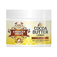 Cocoa Butter Lemon Cream With Lemon Oil & Vitamin E 500ml American Dream Cocoa Butter Lemon Cream With Lemon Oil & Vitamin E 500ml