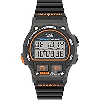 Timex Men's Ironman Classic 42mm Watch - Black Strap Digital Dial Gray Case