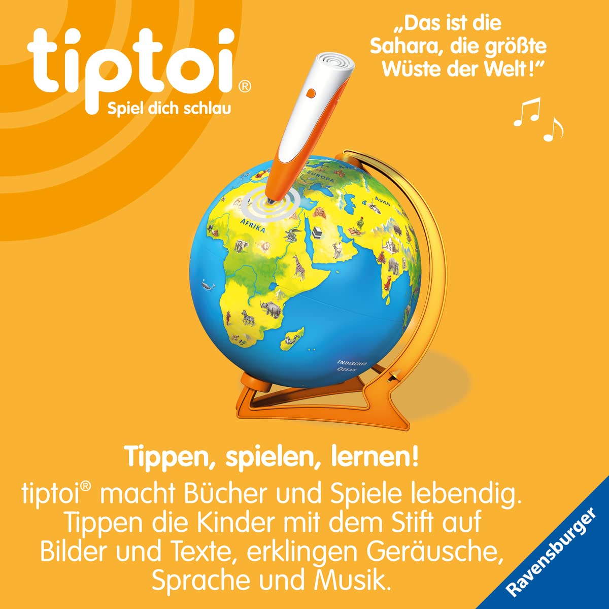 Tiptoi Interactieve Globe