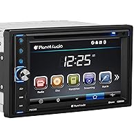 Planet Audio P9630B Car DVD Player - Double Din, Bluetooth Audio and Hands-Free Calling, 6.2 Inch LCD Touchscreen Monitor, MP3 Player, CD, DVD, WMA, USB, SD, AUX In, AM/FM Radio Receiver