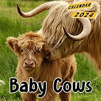 Baby Cows Calendar 2024: 12-Month Calendar, January to December, Tailored for Baby Cows, A One of a Kind Event Gift for Every Occasion, Yankee Swap, ... Featuring | Kalender Calendario Calendrier