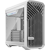 Fractal Design Torrent Compact White TG Clear - Tower - White - Tempered Glass, Steel - 4 x Bay - 2 x 7.09 x Fan(s) Installed - 0 - ATX, EATX, Micro ATX, Mini ITX, SSI CEB Motherboard Supported