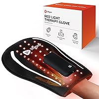 Red Light Therapy Glove - Rechargeable LED Near Infrared Light Therapy Glove, for Hand Stiffness - Red Light Therapy at Home - Red Light Therapy Device Glove or Light Therapy Products