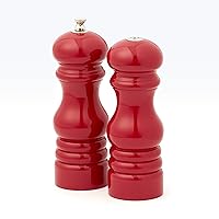 PMSR62 Salt and Pepper Set, Red, 6-Inches