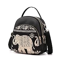 LHHMZ Women Fashion Backpack Small Multi function Convertible Backpack Purse for Girls Casual Backpacks Crossbody Shoulder Bags Sling Bag