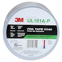 3M Aluminum Foil Tape 3340, 2.5