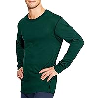 Duofold by Champion Thermals Men's Long-Sleeve Base-Layer Shirt_Bordeaux Red