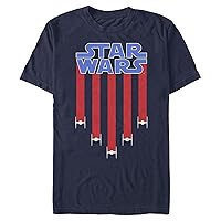 STAR WARS Men's Retro Spaceship Banner T-Shirt