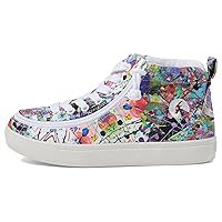 BILLY Footwear Kids Classic DR High II High Tops for Toddlers – Canvas Upper – Lace-Up Closure – TPR Outsole