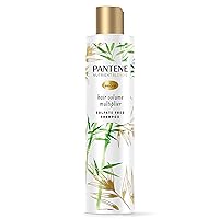 Pantene Sulfate Free Shampoo, Volumizing shampoo for fine or flat hair with Bamboo, Color Safe, 9.6 oz