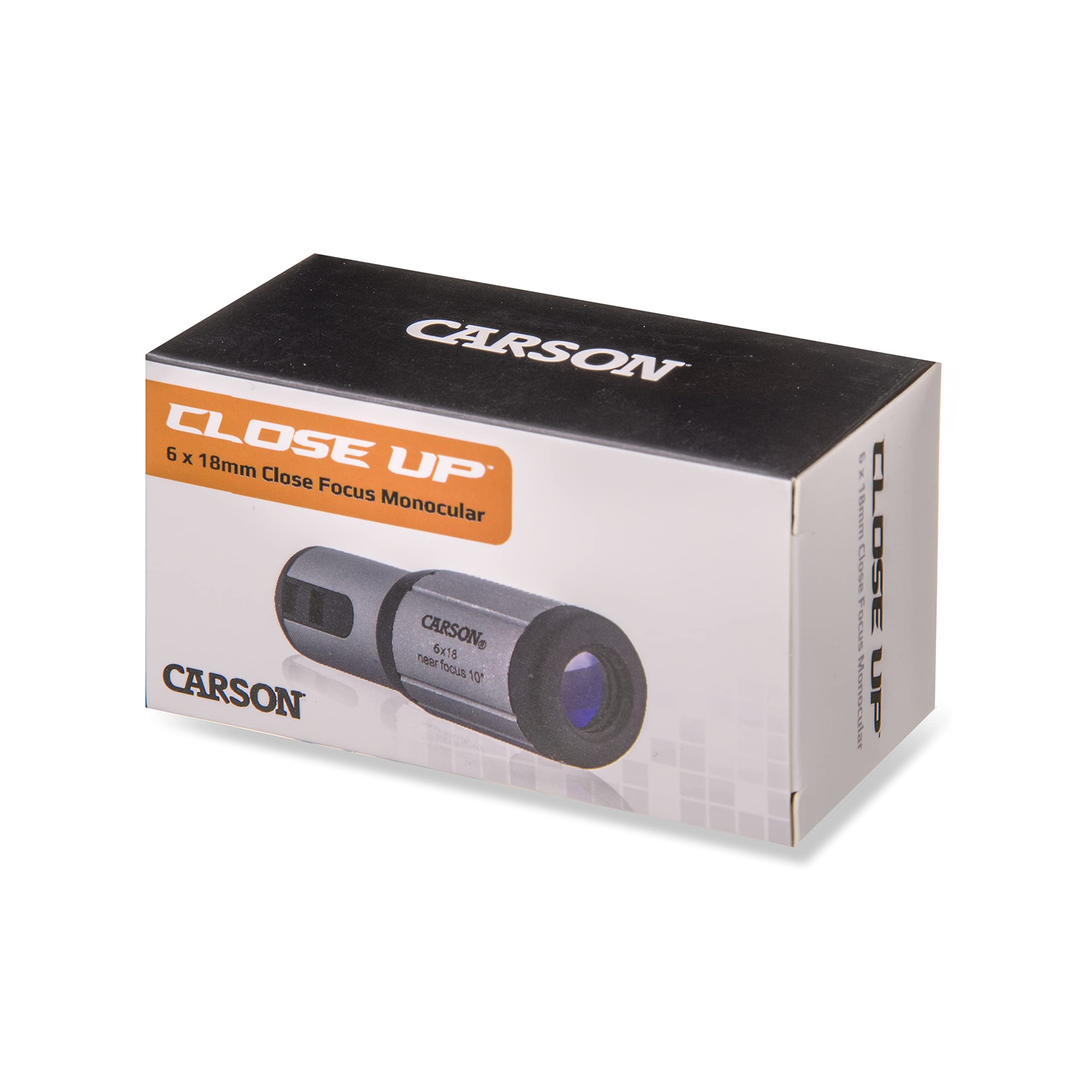 Carson CloseUp 6x18mm Close-Focus Monocular (CF-618)