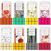 Scented Soy Wax Melts | Set of 12 Assorted 2.5oz Wax Cubes/Tarts | Home  Fragrance for Candle Wax Warmer | Bulk Value