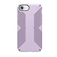 Speck Products 79987-5734 Presidio Grip Cell Phone Case for iPhone 7 - WHISPER Purple/Lilac Purple