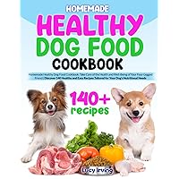 HOMEMADE HEALTHY DOG FOOD COOKBOOK: Homemade Healthy Dog Food Cookbook: Take Care of the Health and Well-Being of Your Four-Legged Friend | Discover ... Tailored for Your Dog’s Nutritional Needs