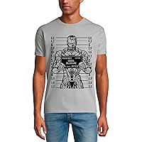 Men's Graphic T-Shirt Genius Billionaire Mugsho Eco-Friendly Limited Edition Short Sleeve Tee-Shirt Vintage