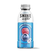 ShineWater Mixed Berry Acai - Pack of 12 (16.9 Fl Oz Each) - Naturally Flavored Electrolyte Water with Vitamin D, Powerful Hydration and Plant-Based Antioxidants, Zero Sugar, Low Calorie!