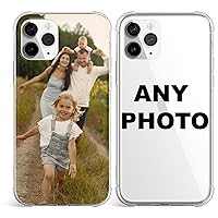Personalised Photo Phone Case for Apple iPhone - Clear TPU Cover, Customise it with Your Own Cherished Photo, Unique and Protective for Samsung S20FE