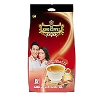  King Coffee Espresso Instant Coffee, Vietnamese Cafe, Arabica,  Medium Dark Roast, 15 Packets x 2.5g, Pack of 1 : Grocery & Gourmet Food