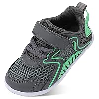 L-RUN Toddler Sneakers Boys Girls Barefoot Summer Walking Shoes Toddler Boy Tennis Shoes Mesh Lightweight