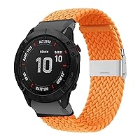 Stretchy Solo Loop Strap For Tactix Delta QuickFit Strap 26mm Elastic Nylon Braided WatchBands