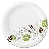 DIXIE UX9PATH Pathways Table Ware, 8 1/2 inch, Pattern